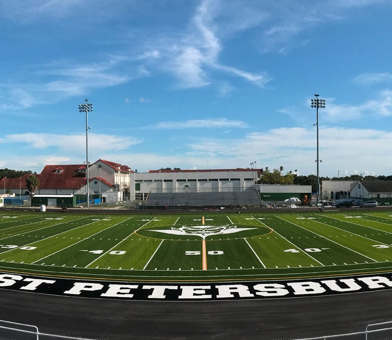 St. Petersburg High School Athletic Field ForeverLawn, Inc.